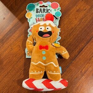 Bark Festive Gingershred man Dog Toy